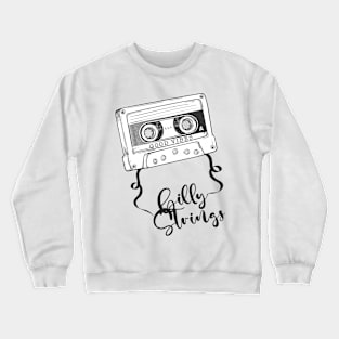 Good Vibes Billy Strings // Retro Ribbon Cassette Crewneck Sweatshirt